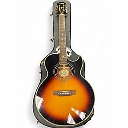 Used Epiphone PR5E 2 Color Sunburst Acoustic Electric Guitar