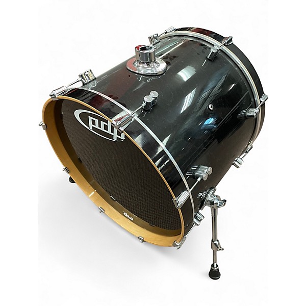 Used PDP by DW 5 Piece Concept Series Black Drum Kit