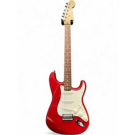 Vintage 1990s Squier Mexican Stratocaster Dakota Red Solid Body Electric Guitar