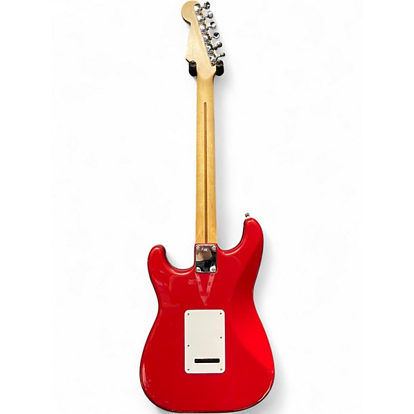 Vintage 1990s Squier Mexican Stratocaster Dakota Red Solid Body Electric Guitar