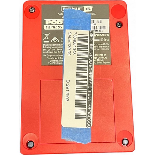 Used Line 6 POD EXPRESS Effect Processor