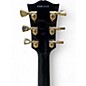 Used Gibson Les Paul Custom Black and Gold Solid Body Electric Guitar