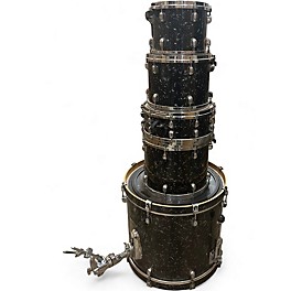 Used TAMA 5 Piece Starclassic BLACK  Drum Kit