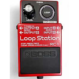 Used BOSS RC1 Loop Station Pedal