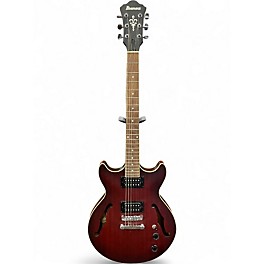 Used Ibanez AM53 Satin Red Hollow Body Electric Guitar