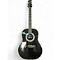 Used Ovation 1611 Balladeer Black Acoustic Electric Guitar thumbnail
