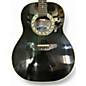 Used Ovation 1611 Balladeer Black Acoustic Electric Guitar
