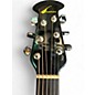 Used Ovation 1611 Balladeer Black Acoustic Electric Guitar