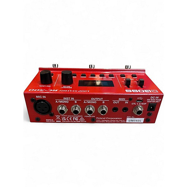Used BOSS RC-500 Pedal | Guitar Center