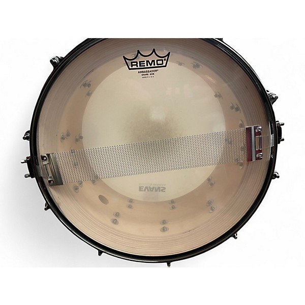Used Orange County Drum & Percussion 7X14 Miscellaneous Snare 22 PLY MAPLE BLACK SPARKLE Drum