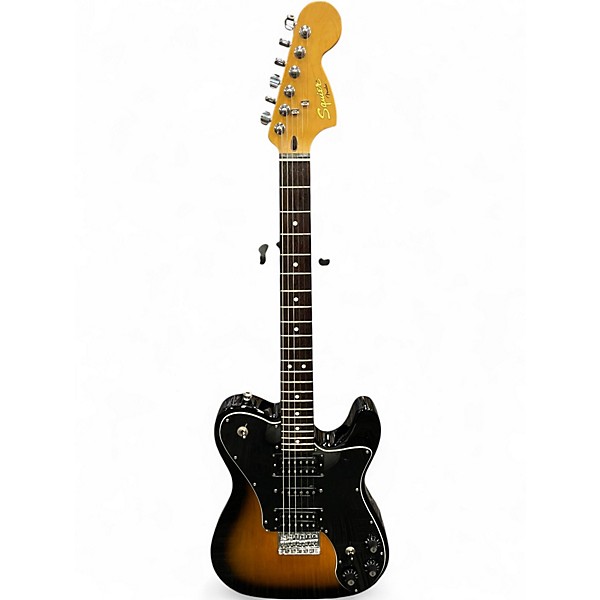 Used Squier Joe Trohman Signature Tobacco Sunburst Solid Body Electric Guitar
