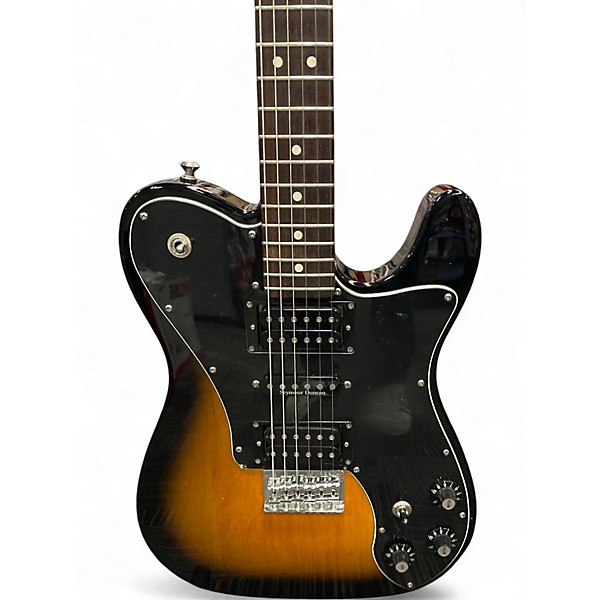 Used Squier Joe Trohman Signature Tobacco Sunburst Solid Body Electric Guitar