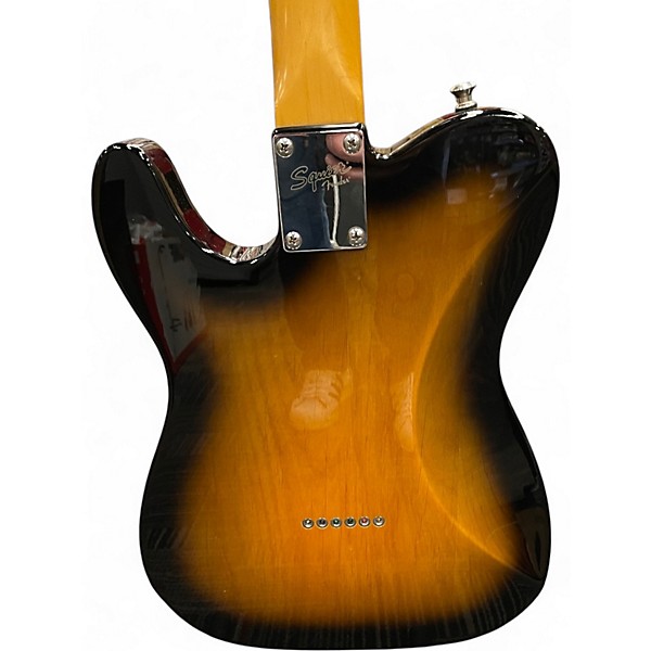 Used Squier Joe Trohman Signature Tobacco Sunburst Solid Body Electric Guitar