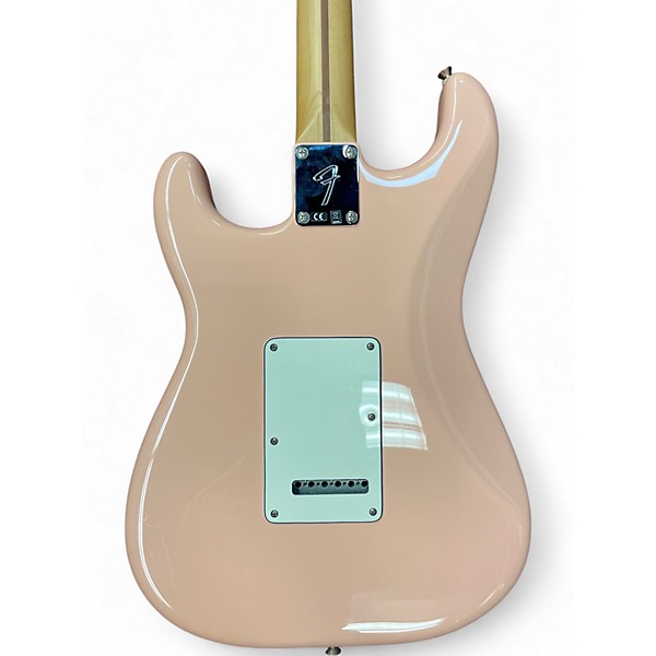 Used Fender 75th Anniversary Special Edition Stratocaster Shell Pink Sol Shell Pink Solid Body Electric Guitar