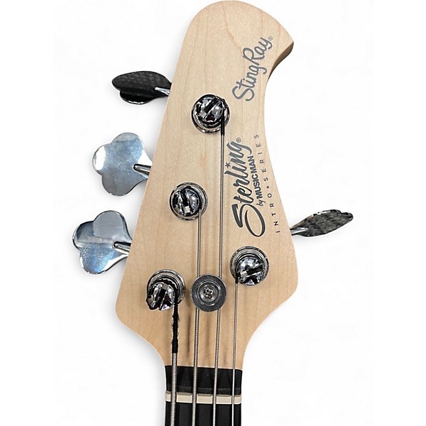 Used Sterling by Music Man stingray intro series Seafoam Green Electric Bass Guitar