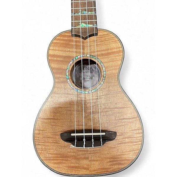 Used Luna HIGH TIDE EXOTIC MAHOGANY Natural Ukulele