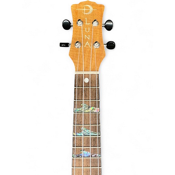 Used Luna HIGH TIDE EXOTIC MAHOGANY Natural Ukulele