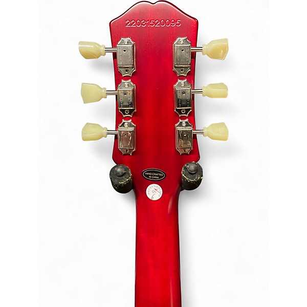 Used Epiphone 1959 Reissue Les Paul Standard Dark Cherry Burst Solid Body Electric Guitar