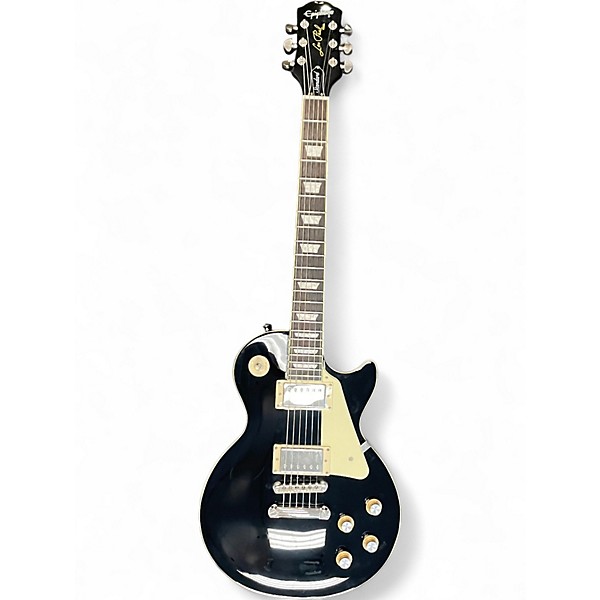 Used Epiphone Les Paul Standard Black Solid Body Electric Guitar