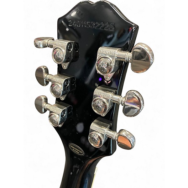 Used Epiphone Les Paul Standard Black Solid Body Electric Guitar