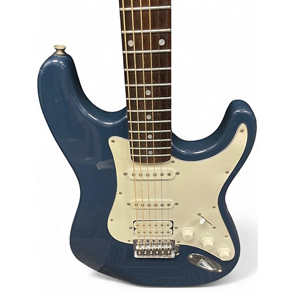 Used Rogue ST-4 Blue Solid Body Electric Guitar