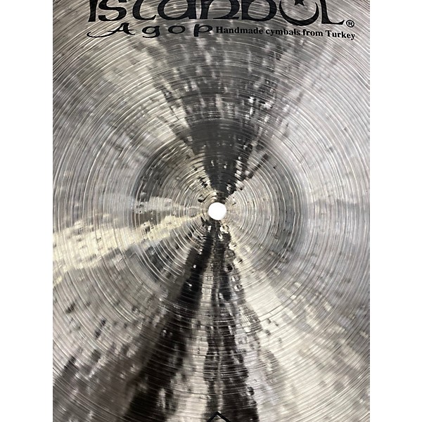 Used Istanbul Agop 20in Traditional Jazz Ride Cymbal