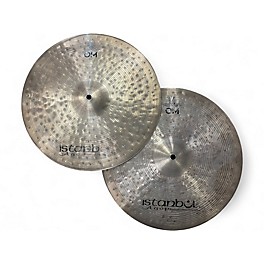 Used Istanbul Agop 15in OM Hi Hat Pair Cymbal