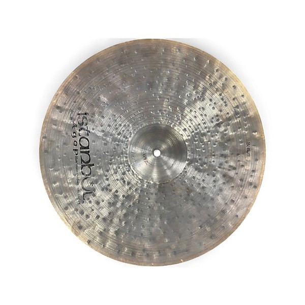 Used Istanbul Agop 15in OM Hi Hat Pair Cymbal