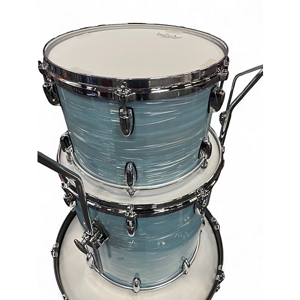 Used 2023 Gretsch Drums 3 Piece Brooklyn Series Oyster White Drum Kit