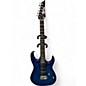 Used Ibanez GRX70QA Blue Solid Body Electric Guitar thumbnail