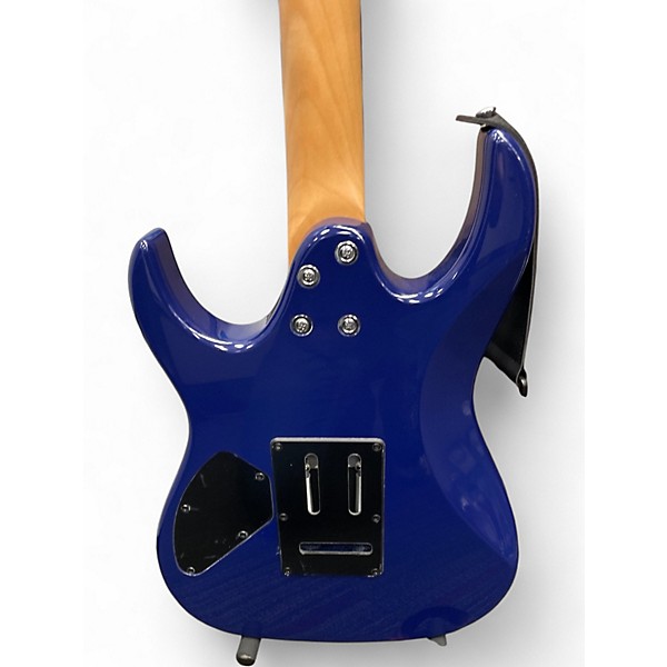 Used Ibanez GRX70QA Blue Solid Body Electric Guitar
