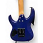 Used Ibanez GRX70QA Blue Solid Body Electric Guitar