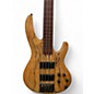 Used ESP LTD B204 Fretless Natural Electric Bass Guitar