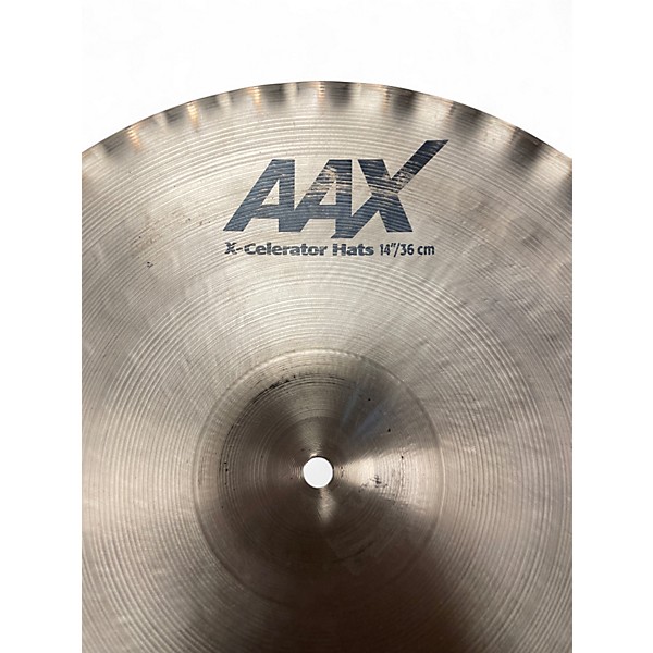 Used SABIAN 14in AAX X Celerator Hi Hat Pair Cymbal