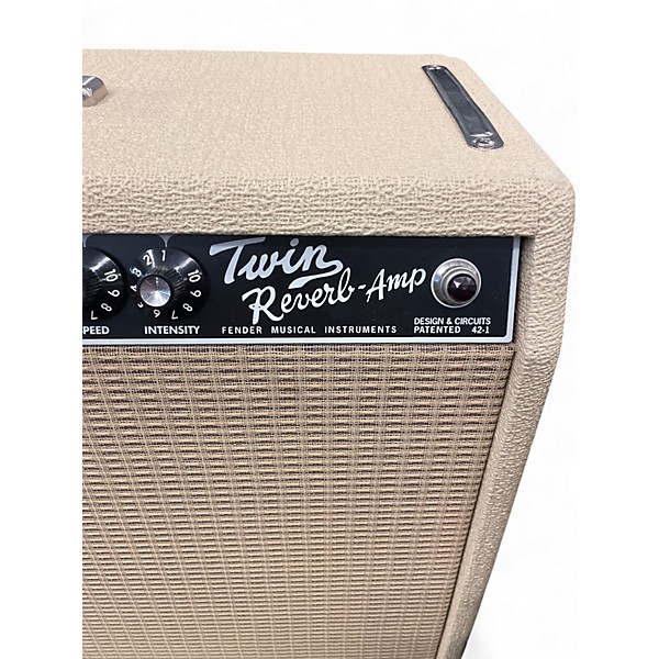 Used Fender Vintage Reissue 1965 Twin Reverb Tube Guitar Combo Amp