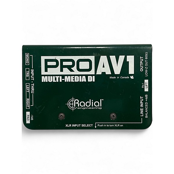 Used Radial Engineering PROAV1 Direct Box