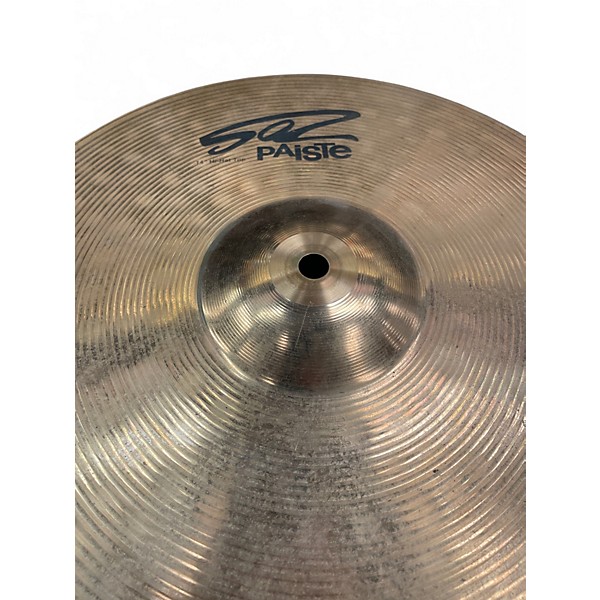 Used Paiste 14in 502 Hi Hat Pair Cymbal