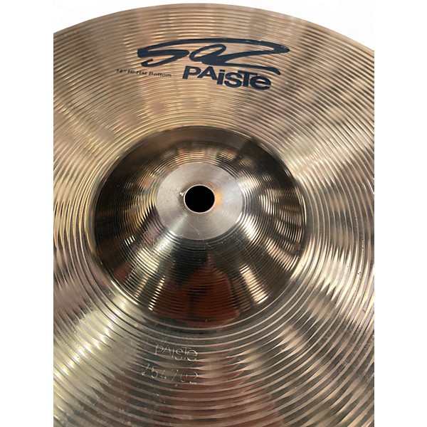 Used Paiste 14in 502 Hi Hat Pair Cymbal