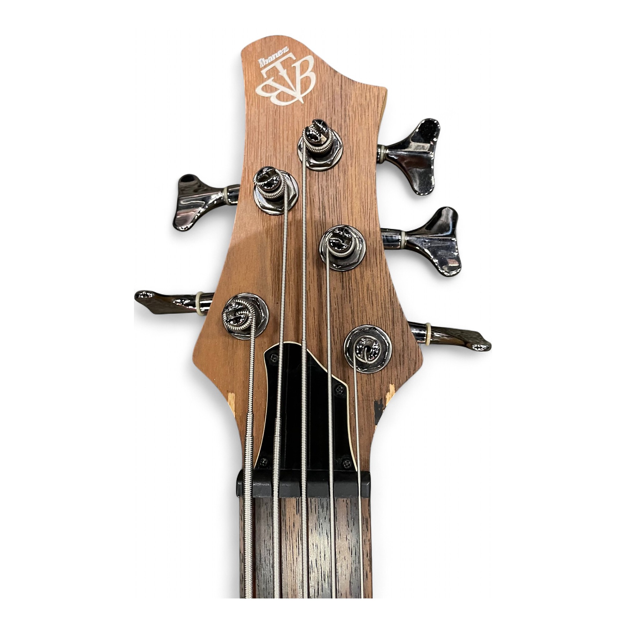 Used Ibanez BTB675 5 String Natural Flat Electric Bass Guitar
