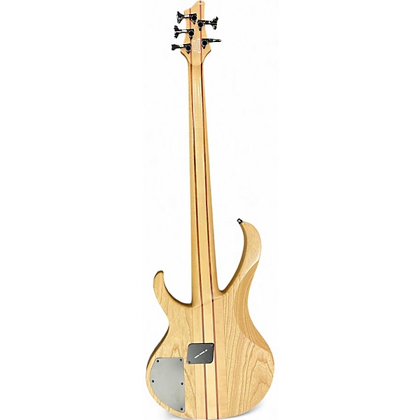 Used Ibanez BTB675 5 String Natural Flat Electric Bass Guitar