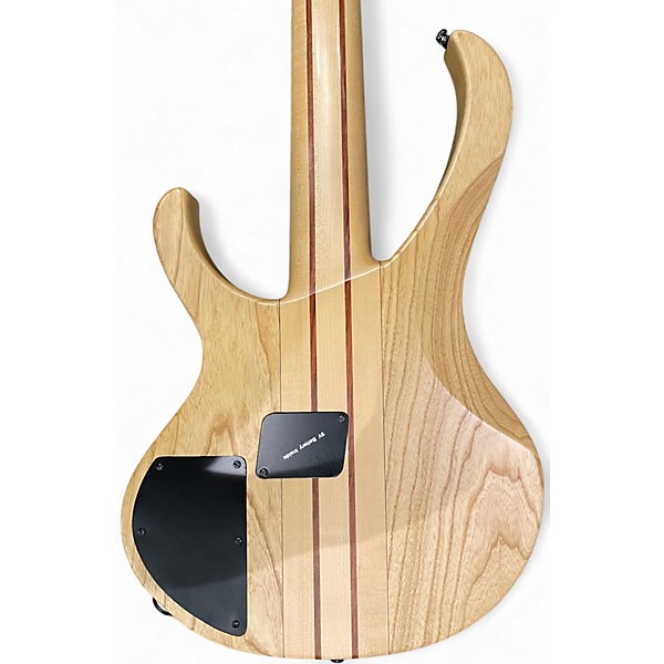 Used Ibanez BTB675 5 String Natural Flat Electric Bass Guitar