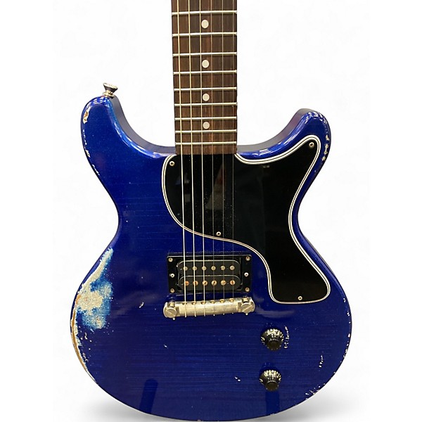 Used Rock N Roll Relics Thunders Blue Sparkle Solid Body Electric Guitar