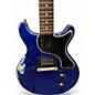 Used Rock N Roll Relics Thunders Blue Sparkle Solid Body Electric Guitar