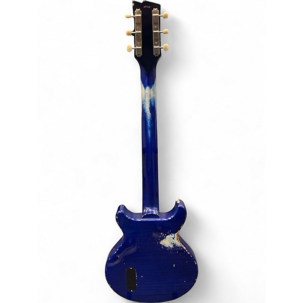 Used Rock N Roll Relics Thunders Blue Sparkle Solid Body Electric Guitar