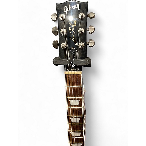 Used 2018 Gibson Les Paul Classic Daphne Blue Solid Body Electric Guitar