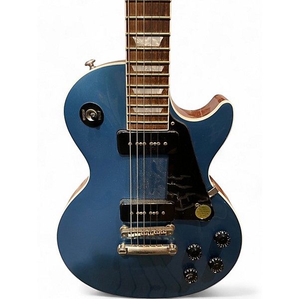 Used 2018 Gibson Les Paul Classic Daphne Blue Solid Body Electric Guitar