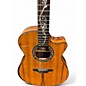 Used Luna VINEYARD KOA Natural Classical Acoustic Electric Guitar