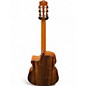 Used Luna VINEYARD KOA Natural Classical Acoustic Electric Guitar