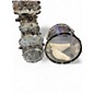 Used DW 5 Piece Design Series Acrylic Clear Drum Kit thumbnail