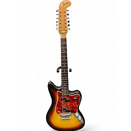 Vintage 1960s Fender 1966 ELECTRIC XII TOBACCO BURST Solid Body Electric Guitar